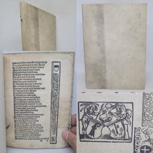 Load image into Gallery viewer, Ein Hübsch Lesen unn Grosz Wunderzeichen von dem heiligen zwölffbotten sant Jacob und zweien Jacobs brüdern, 1516. An Extremely Scarce Legend Written in Verse and with Woodcut Borders. Also Bound in Manuscript Waste