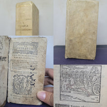 Load image into Gallery viewer, Il Petrarca con dichiarationi non piu stampate. Insieme con alcune belle annotationi, tratte dalle dottissime prose di monsignor Bembo, 1564