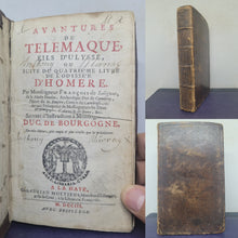 Load image into Gallery viewer, Avantures de Telemaque, fils d'Ulysse: ou, Suite du quatrième livre de l'Odysseé d'Homere, 1703