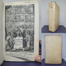 Load image into Gallery viewer, L. Annaei Senecae Tragoediae, 1661. Including The Tragedies of Hercules, Thyestes, Phoenissae, Hippolytus, Oedipus, and More