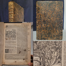 Load image into Gallery viewer, P.M.V. Omnia Opera diligenti castigatione exculta, aptissimisque ornata figuris, commentantibus Servio, Donato, Probo, Domitio, Landino, Antonioque Mancinello viris clarissimis, 1514. Extremely Scarce and Illustrated Virgil