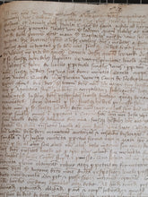 Load image into Gallery viewer, Medieval Charter. Manuscript on Parchment, January 7 1442. No 8