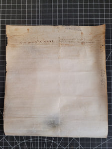 Medieval Charter. Manuscript on Parchment, January 7 1442. No 8