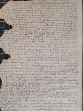 Load image into Gallery viewer, Medieval Charter. Manuscript on Parchment, January 14 1442. No 29