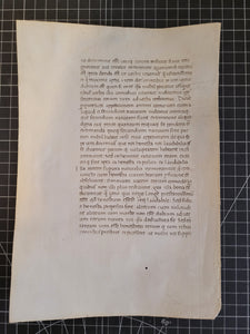 Two Leaves from Cicero’s De Finibus Bonorum et Malorum, and Somnium Scipionis, Circa 1460-1470