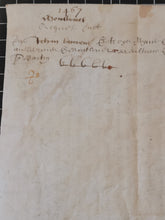 Load image into Gallery viewer, Medieval Charter. Manuscript on Parchment, 1467. #7175