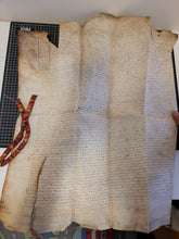 Load image into Gallery viewer, Medieval Charter. Manuscript on Parchment, 1498