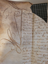Load image into Gallery viewer, Medieval Charter. Manuscript on Parchment, 1498