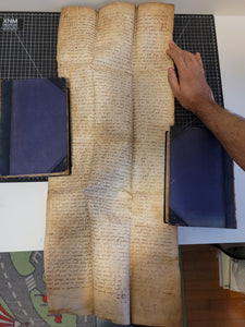 Medieval Charter. Manuscript on Parchment, 1289