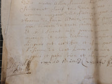 Load image into Gallery viewer, Letter of Constitution of Life Annuity for Jean de Fontaine, Lieutenant and Grand Bailiff of Flobecq and Lessines, 1684