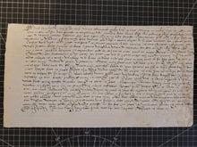 Load image into Gallery viewer, Renaissance Charter. Manuscript on Parchment, 1552