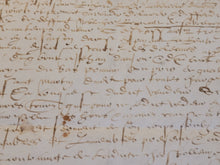 Load image into Gallery viewer, Renaissance Charter. Manuscript on Parchment, June 16 1563
