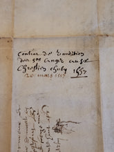 Load image into Gallery viewer, Renaissance Charter. Manuscript on Parchment, March 20 1557