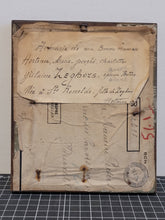 Load image into Gallery viewer, Manuscript Coat of Arms of Hortense Marie Josèphe Charlotte Ghislaine Zeghers, wife of Auguste Peeters. Illuminated Manuscript on Vellum, 18th Century