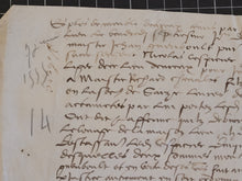 Load image into Gallery viewer, Renaissance Charter. Manuscript on Parchment, June 7 1555
