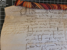 Load image into Gallery viewer, Renaissance Charter. Manuscript on Parchment, June 22 1557