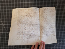 Load image into Gallery viewer, Renaissance Charter. Manuscript on Parchment, July 1 1555