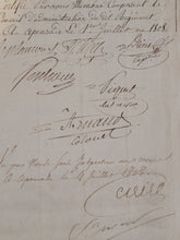 Load image into Gallery viewer, Letter of Recommendation from General Claude Ursule Gency of the Grande Armee to Promote Sergeant Denizot to Lieutenant. Manuscript on Paper signed by General Claude Ursule Gency, 1808