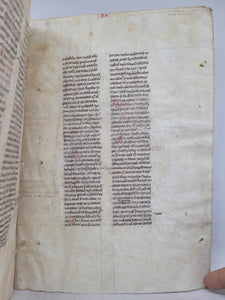 Codex Justinianus. Two Substantial Gatherings from Italy, Circa 1300