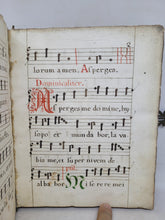 Load image into Gallery viewer, ***RESERVED*** Antiphonary. Latin Manuscript on Paper, Late 17th/Early 18th Century