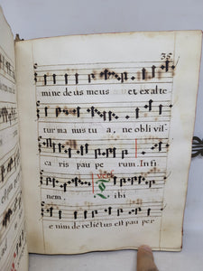 ***RESERVED*** Antiphonary. Latin Manuscript on Paper, Late 17th/Early 18th Century