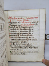 Load image into Gallery viewer, ***RESERVED*** Antiphonary. Latin Manuscript on Paper, Late 17th/Early 18th Century