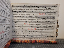 Load image into Gallery viewer, L Norbertus Franz Commendat, qui Antiphonale Hoc Scripsit, Commendat se precibus et Sacrificiis Organistanum. Manuscript Antiphonary, 1781