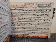 Load image into Gallery viewer, L Norbertus Franz Commendat, qui Antiphonale Hoc Scripsit, Commendat se precibus et Sacrificiis Organistanum. Manuscript Antiphonary, 1781