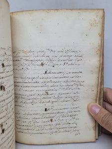 Institutiones Canonici. liber IV. In IV Inst. Canon libri Commentarius, 1600(?). Manuscript on Biblical Canon