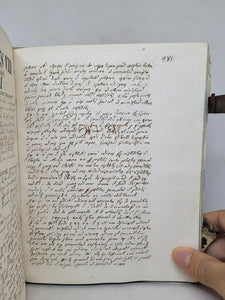 Theologia Moralis, 1679-1680. Manuscript Coursebook of Moral Theology