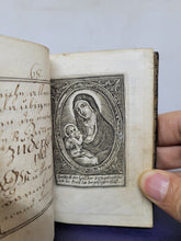 Load image into Gallery viewer, ***RESERVED*** Gebetbuch. Miniature German Manuscript Book of Prayer, Early 19th Century