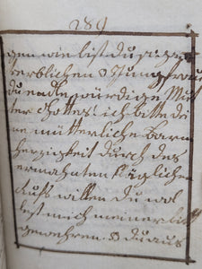 ***RESERVED*** Gebetbuch. Miniature German Manuscript Book of Prayer, Early 19th Century