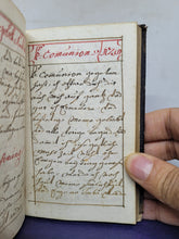 Load image into Gallery viewer, Gebetbuch. German Manuscript Book of Prayer, 1779