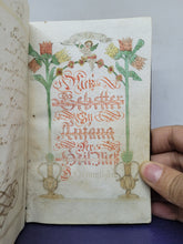 Load image into Gallery viewer, Morgen Gebett Allerheiligste. German Manuscript Book of Prayer, 1821