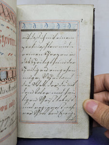 Handbuchlein Dariuen. German Manuscript Book of Prayer, 1805