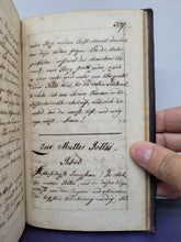 Load image into Gallery viewer, Gott ist die reinste Liebe. Mein Gebeth und meine Betrachtungen. German Manuscript Book of Prayer, 1799