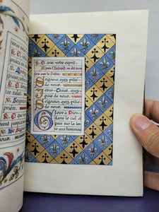 Book of Hours, Modern Illuminated Manuscript, Late 19th Century