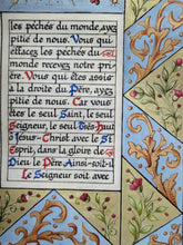 Load image into Gallery viewer, Book of Hours, Modern Illuminated Manuscript, Late 19th Century