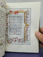 Load image into Gallery viewer, Book of Hours, Modern Illuminated Manuscript, Late 19th Century