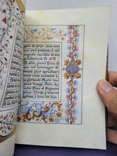 Load image into Gallery viewer, Book of Hours, Modern Illuminated Manuscript, Late 19th Century