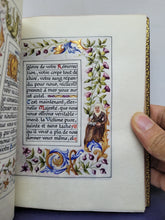Load image into Gallery viewer, Book of Hours, Modern Illuminated Manuscript, Late 19th Century