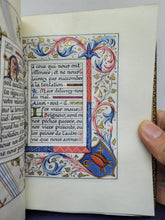 Load image into Gallery viewer, Book of Hours, Modern Illuminated Manuscript, Late 19th Century