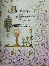 Load image into Gallery viewer, Book of Hours, Modern Illuminated Manuscript, Late 19th Century