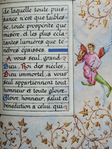 Book of Hours, Modern Illuminated Manuscript, Late 19th Century