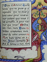 Load image into Gallery viewer, Book of Hours, Modern Illuminated Manuscript, Late 19th Century