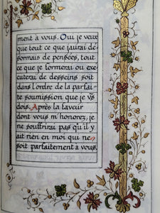 Book of Hours, Modern Illuminated Manuscript, Late 19th Century