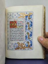 Load image into Gallery viewer, Book of Hours, Modern Illuminated Manuscript, Late 19th Century