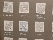 Load image into Gallery viewer, Collection of Printed and Inscribed Coats of Arms, 1889-1900