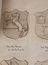 Load image into Gallery viewer, Armorial Manuscript of Various Noble Families, by Edgar de Prelle De La Nieppe, 1888 to 1892