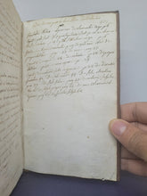 Load image into Gallery viewer, Physiologia. Latin Medical Manuscript Coursebook, 18th Century